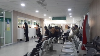 Pazienti in attesa in ospedale